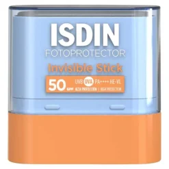 ISDIN Fotoprotector Invisible Stick Balsam, 10 g> Lsf 50+|Gesicht