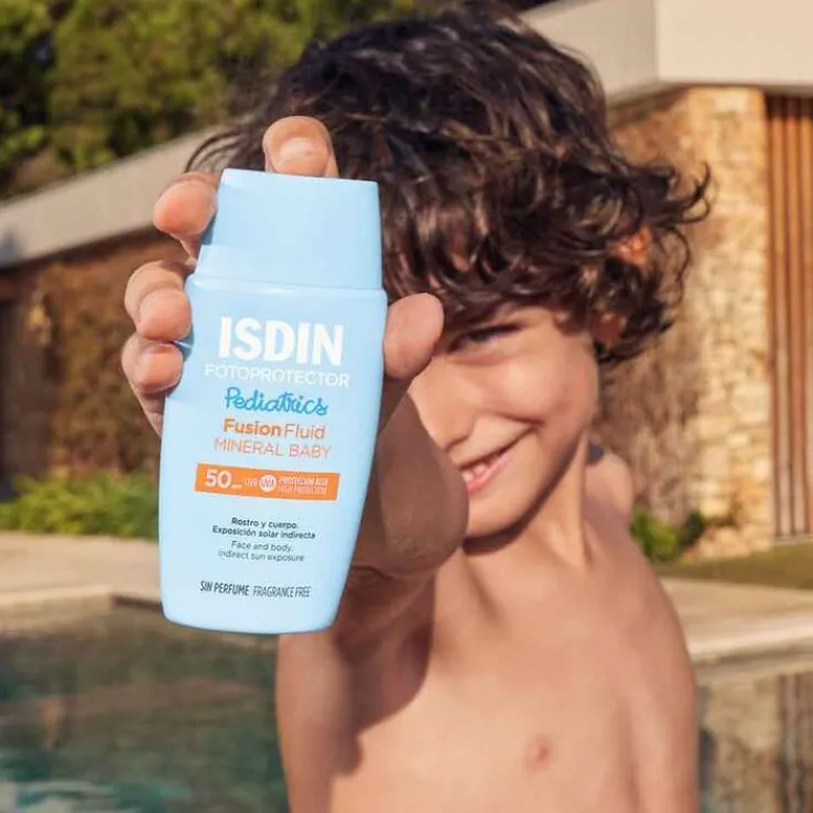 Isdin Fotoprotector Pediatrics Fusion Fluid Mineral Baby SPF 50, 50 ml
