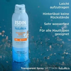 Isdin Fotoprotector Pediatrics Wet Skin Spray SPF 50, 250 ml