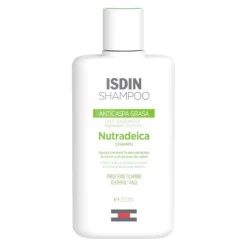 ISDIN Nutradeica Shampoo gegen Schuppen und fettiges Haar, 200 ml