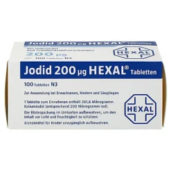 Jodid 200 µg HEXAL Tabletten, 100 St