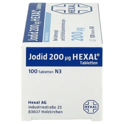 Jodid 200 µg HEXAL Tabletten, 100 St