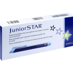 Juniorstar Injektionsgerät blau, 1 St