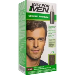 Just for men Tönungsshampoo mittelbraun, 60 ml> Haare