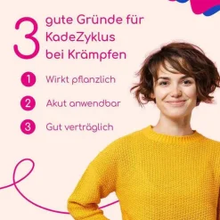 KadeZyklus bei Krämpfen während der Menstruation, 30 St><noscript><img width=