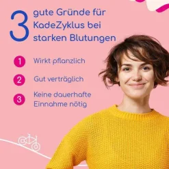 KadeZyklus bei starken Blutungen während der Menstruation, 20 St