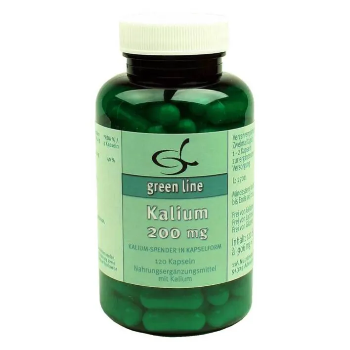 Green line Nutritheke Kalium 200 mg Kapseln, 120 St> Kalium
