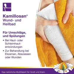 Kamillosan ® Wund- und Heilbad, 500 ml> Hämorrhoiden Salbe|Wund- & Heilsalbe