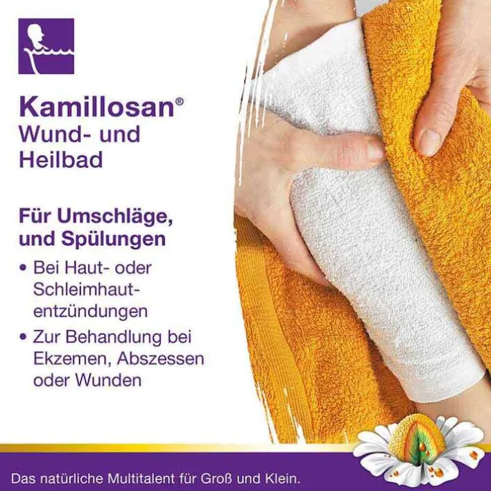 Kamillosan ® Wund- und Heilbad, 500 ml> Hämorrhoiden Salbe|Wund- & Heilsalbe