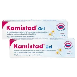 Kamistad Gel bei Zahnfleischentzündungen und Aphten, 2x20 g