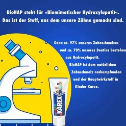 Karex Kinder Zahnpasta, 50 ml><noscript><img width=