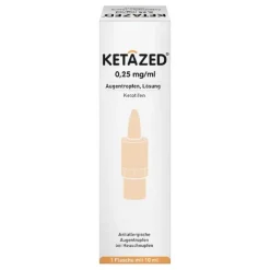 Ketazed 0,25 mg/ml Augentropfen Lösung, 1X10 ml