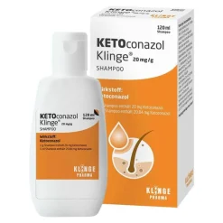 KETOconazol Klinge® Shampoo 20 mg/g, 120 ml