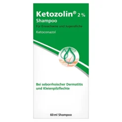 Ketozolin 2 % Shampoo, 60 ml