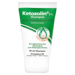 Ketozolin 2 % Shampoo, 60 ml