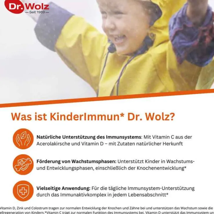 Kinderimmun Dr. Wolz Pulver, 30X2 g