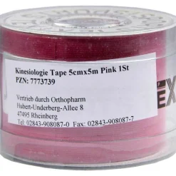 Kinesiologie Tape 5 cm x 5 m pink, 1 St