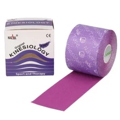 Kinesiotape Nasara 5cmx5m lila, 1 St
