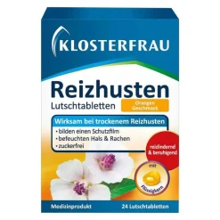 Klosterfrau Reizhusten Lutschtabletten, 24 St> Hustenstiller