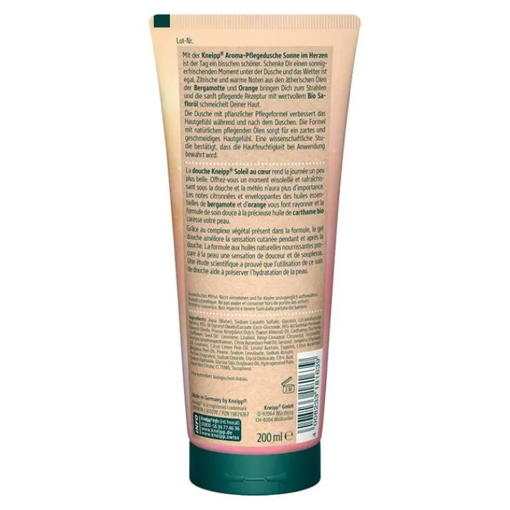 Kneipp Aroma-Pflegedusche Sonne im Herzen, 200 ml