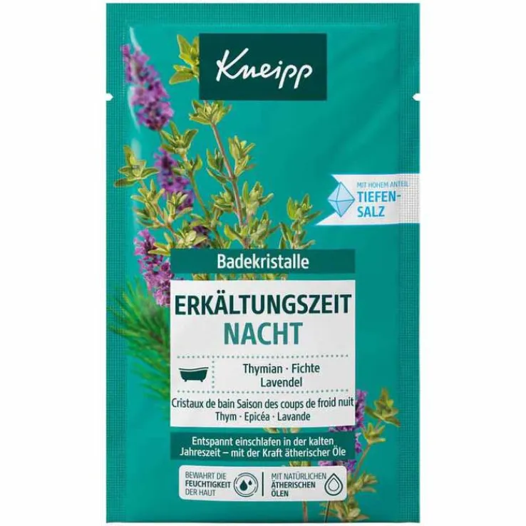 Kneipp Badekristalle Erkältungszeit Nacht, 60 g