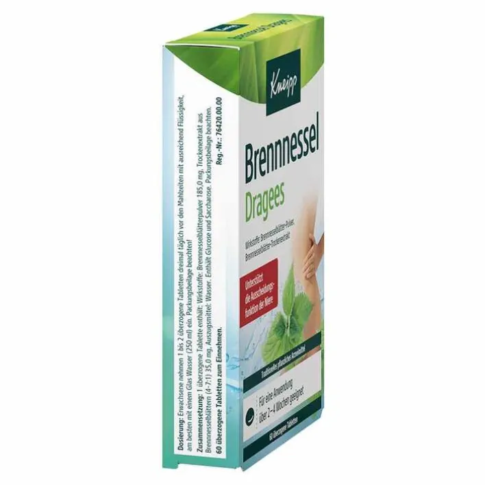 Kneipp Brennnessel Dragees, 60 St> Entwässernde Medikamente