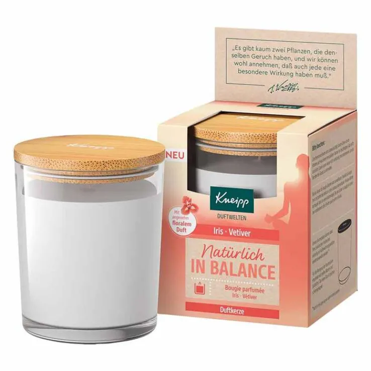 Kneipp Duftkerze Natürlich in Balance, 145 g