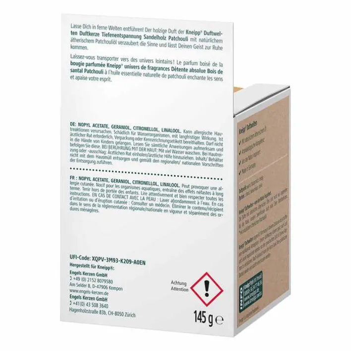 Kneipp Duftwelten Duftkerze Tiefen-Entspannung, 145 g> Duftsets