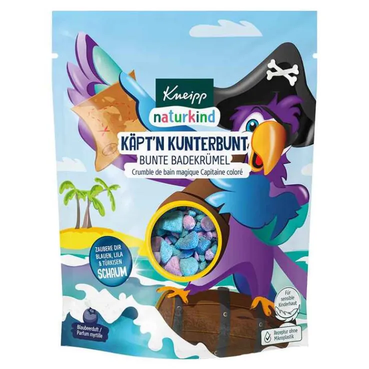 Kneipp naturkind Käptn Kunterbunt bunte Badekrümel, 100 g