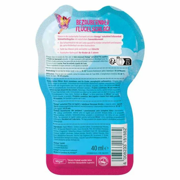 Kneipp naturkind Schmetterlingsfee Schaumbad, 40 ml>Kinder Für Kinder