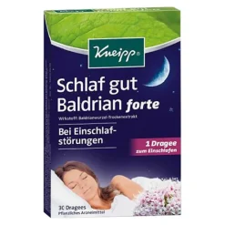 Kneipp Schlaf gut Baldrian forte überzogene Tabletten, 30 St