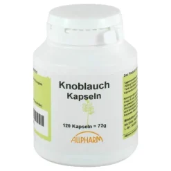 Knoblauch Kapseln, 120 St> Knoblauch