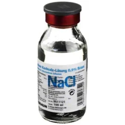B. Braun Kochsalzlösung 0,9% Glasflasche, 100 ml> Kochsalzlösung