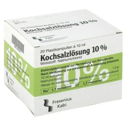 Kochsalzlösung 10% Infusionslösungskonzentrat, 20X10 ml
