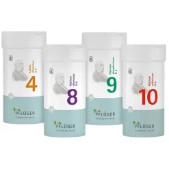 Kombination der Schüssler Salze Nr. 4, Nr. 8, Nr. 9 und Nr. 10, 1600 St