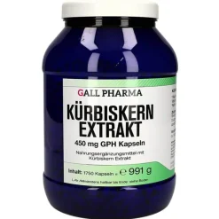 Hecht Pharma Kürbiskern Extrakt 450 mg GPH Kapseln, 1750 St> Prostata