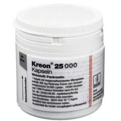 Kreon 25.000 Hartkapseln mit magensaftresistent überzogene Pellets, 100 St> Verdauung