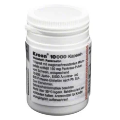 Kreon 10.000 Hartkapseln mit magensaftresistent überzogene Pellets, 100 St> Verdauung