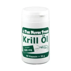 The Nutri Store Krillöl 500 mg Kapseln, 60 St> Omega 3 Kapseln