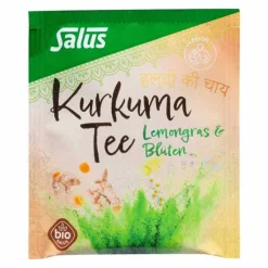 Kurkuma Tee Lemongras & Blüten Bio Salus Fbeutel , 15 St