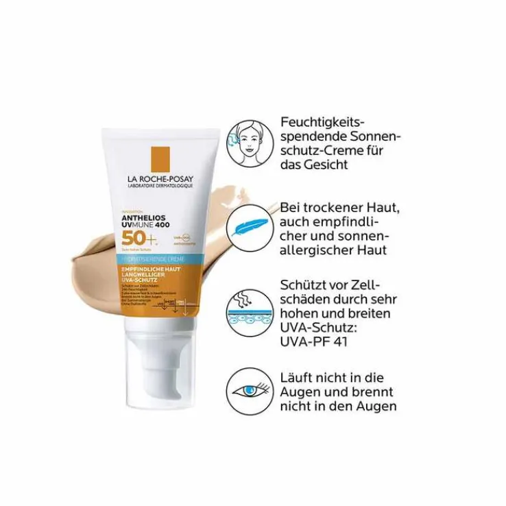 La Roche Posay Anthelios hydratisierende Creme getönt LSF 50 + , 50 ml