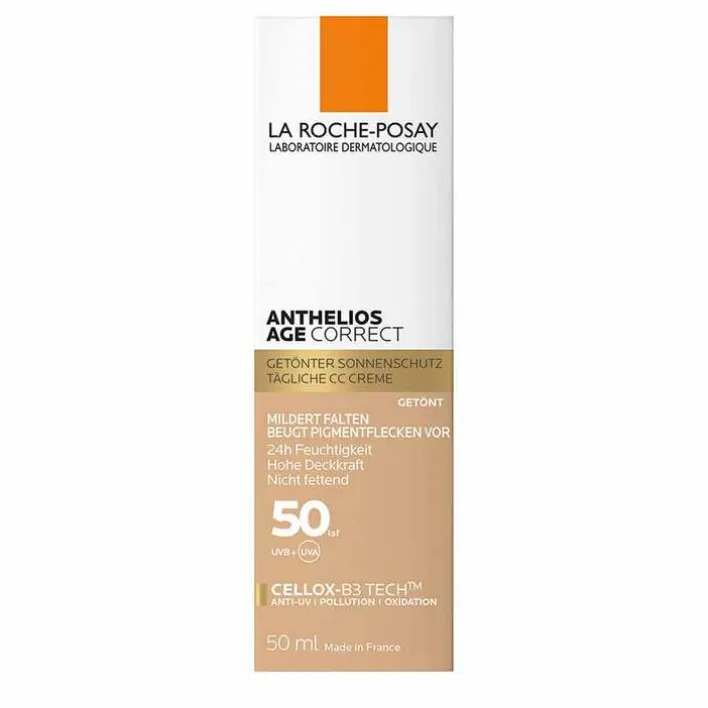 La Roche Posay Anthelios Age Correct getönte Creme LSF 50, 50 ml> Lsf 50+|Gesicht