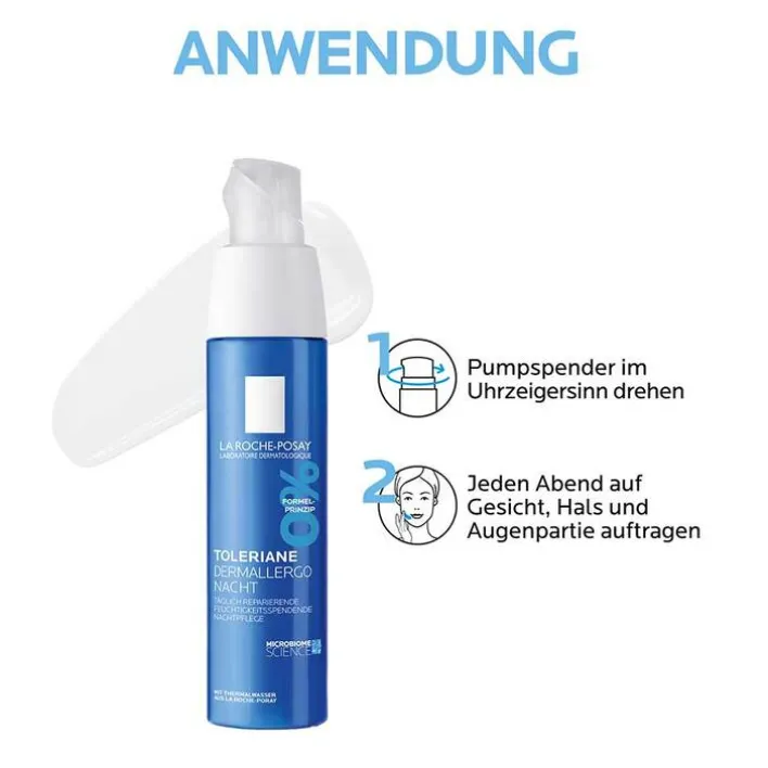 La Roche Posay Dermallergo Nachtcreme, 40 ml> Nachtpflege|Empfindliche Haut