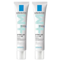 La Roche Posay Effaclar Duo + M Creme, 2x40 ml