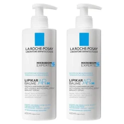 La Roche Posay Lipikar Baume AP + M Creme, 2x400 ml