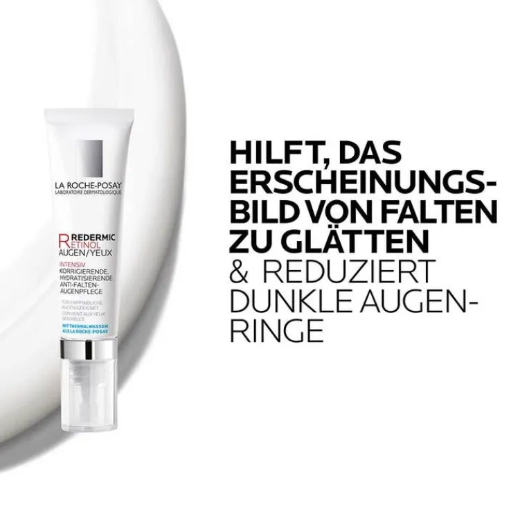 La Roche Posay Redermic Retinol Augen Anti-Falten Augenpflege, 15 ml