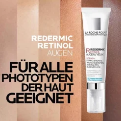 La Roche Posay Redermic Retinol Augen Anti-Falten Augenpflege, 15 ml