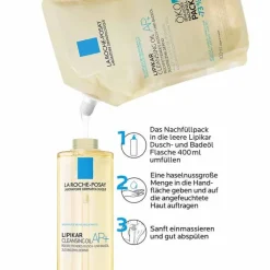 La Roche Posay La Roche-Posay Lipikar Dusch- und Badeöl AP + , 400 ml><noscript><img width=
