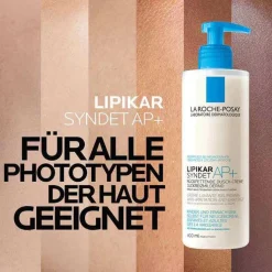 La Roche-Posay Lipikar Syndet AP+ Reinigungs-Cremegel, 400 ml