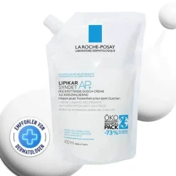 La Roche-Posay Lipikar Syndet AP+ Reinigungs-Cremegel, 400 ml